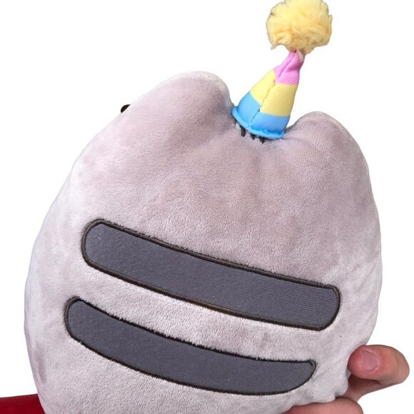 Pusheen Plushie Cupcake Birthday Hat Stuffed Animal - Picture 9 of 11